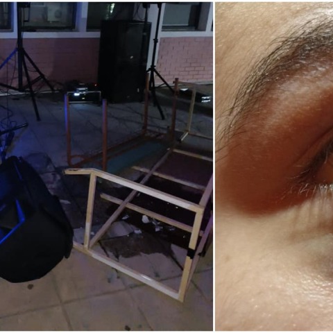 Project ΠΑΝΚΣ: Φωτογραφίες από την καταγγελία περί επίθεσης από αναρχικούς σε πάρτι στο ΠΑΔΑ