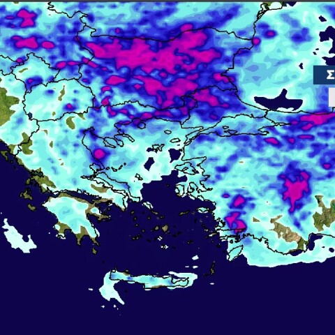 Καιρός - Τριήμερο Αγίου Πνεύματος: Χάρτης για το νέο κύμα κακοκαιρίας