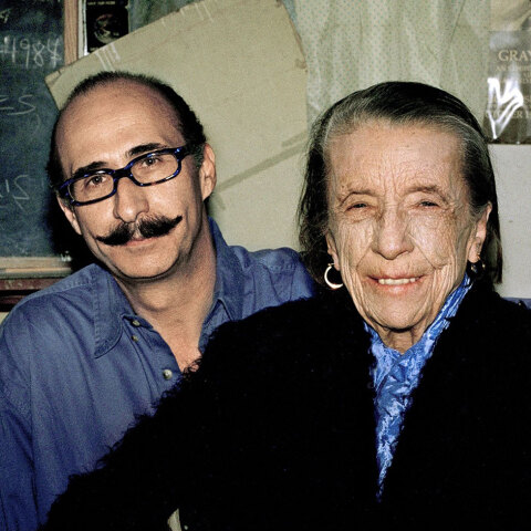 Ο Δημήτρης Γέρος και η Louise Bourgeois