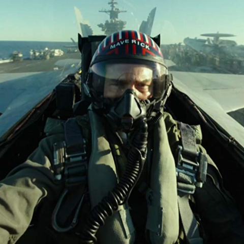 Ο Τομ Κρουζ στην ταινία «Top Gun: Maverick»