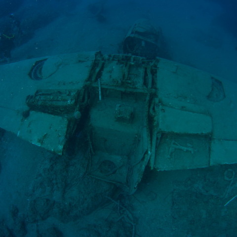 Ναυάγιο - Ατμόπλοιο MINWASKA - βυθισμένο στο Μαράθι της Σούδας