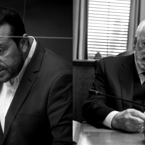 Ο Νίκος Παππάς και ο Χρήστος Καλογρίτσας