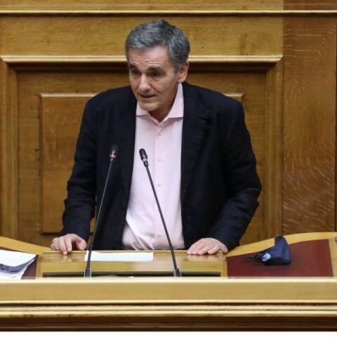 Ο πρώην υπουργός Ευκλείδης Τσακαλώτος © Εurokinissi   