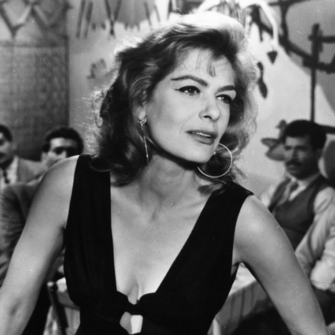 Η Μελίνα Μερκούρη στην ταινία «Ποτέ την Κυριακή»