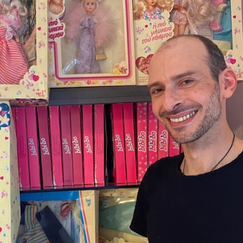 O Παναγιώτης Πατήρης, συλλέκτης Bibi-bo