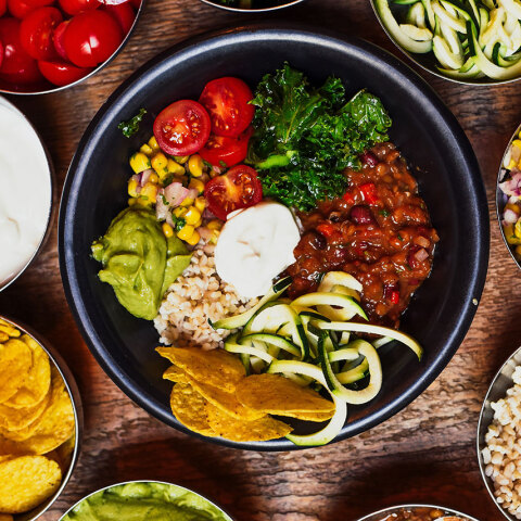 Μπολ ενέργειας με superfoods