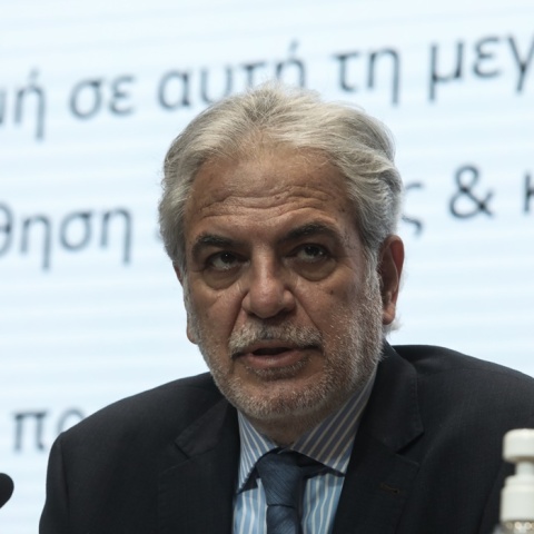 Ο υπουργός Κλιματικής Κρίσης και Πολιτικής Προστασίας, Χρήστος Στυλιανίδης