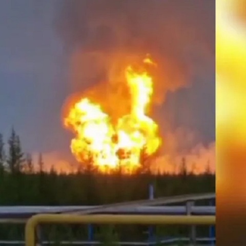 Gazprom: Φωτιά στο μεγαλύτερο κοίτασμα φυσικού αερίου στην Ευρώπη