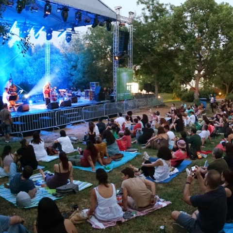 Μέγαρο Μουσικής, κήπος