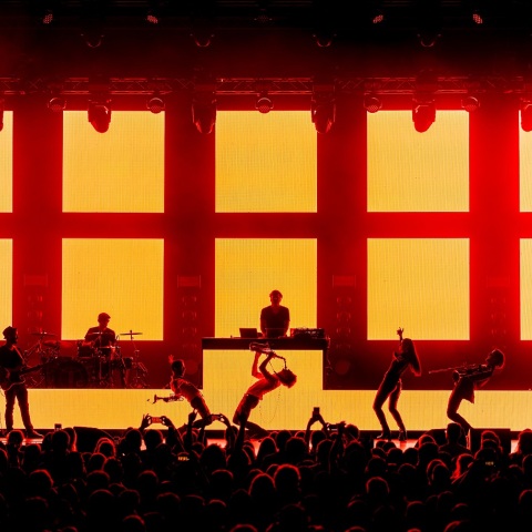 Στιγμιότυπο από συναυλία του Parov Stelar