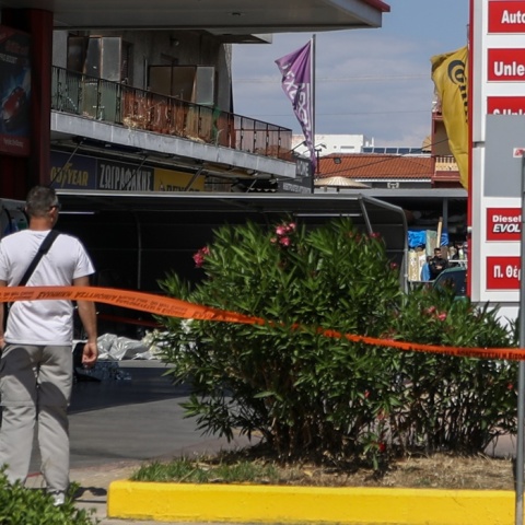 Εκτέλεση 38χρονου ιδιοκτήτη βενζινάδικου στον Γέρακα - Φωτογραφία από το σημείο 