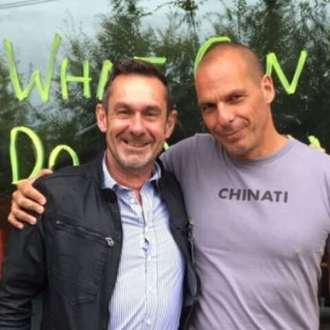 Πολ Μέισον και Γιάνη Βαρουφάκης