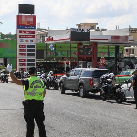Εκτέλεση 38χρονου στον Γέρακα: Φωτογραφία από το βενζινάδικο όπου έπεσε νεκρός