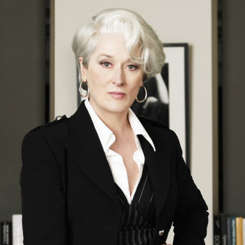 Η Μέριλ Στριπ στην ταινία «Ο Διάβολος φοράει Prada»