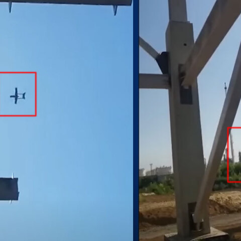 Το drone καμικάζι που έπεσε πάνω σε διυλιστήριο στη Ρωσία