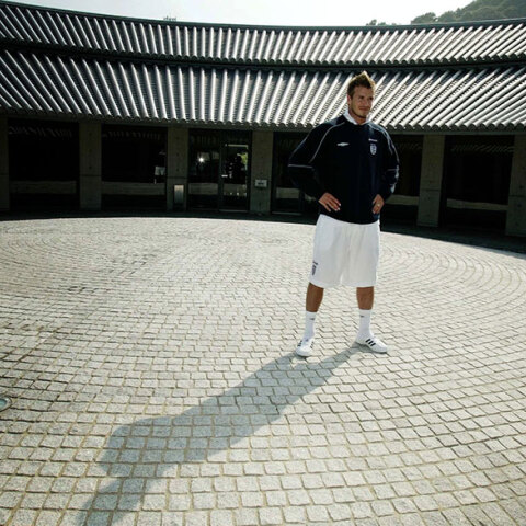 Ο Ντέιβιντ Μπέκαμ ήταν αρχηγός της Αγγλίας στο Μουντιάλ του 2002 σε Ιαπωνία και Νότια Κορέα