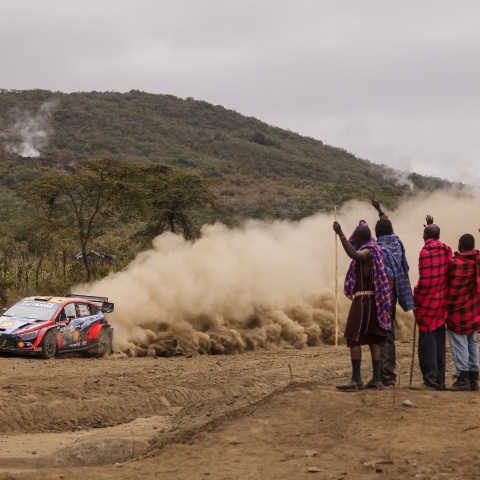 Αυτόκινητο στο Ράλλυ Σαφάρι 2022