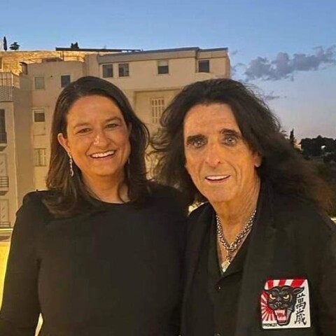 Νίκη Κεραμέως και Alice Cooper