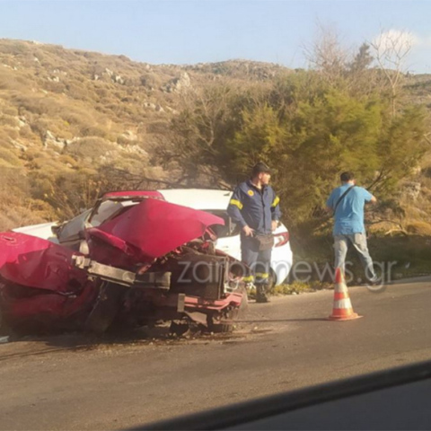 Ρέθυμνο: Τροχαίο δυστύχημα με ένα νεκρό και τέσσερις τραυματίες