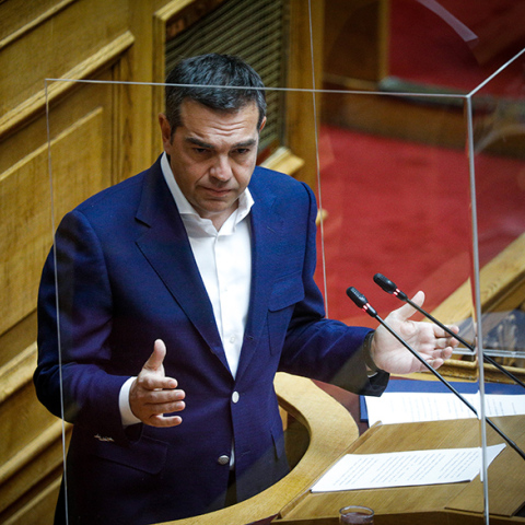 Ο πρόεδρος του ΣΥΡΙΖΑ-ΠΣ Αλέξης Τσίπρας