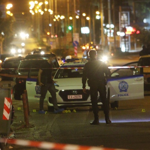 Εικόνα από το σημείο της συμπλοκής στους Αγίους Αναργύρους