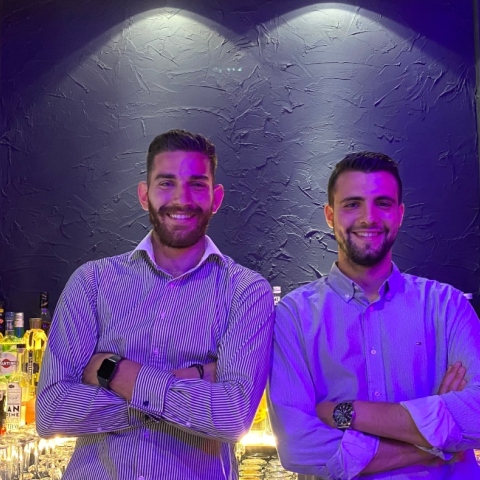 Ο Παναγιώτης Καλαλής και ο Φίλιππος Λούκας