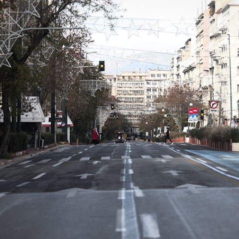 ΣΤΙΓΜΙΟΤΥΠΑ LOCKDOWN 2021 // ΧΑΜΗΛΗ ΚΙΝΗΣΗ ΣΤΟΥΣ ΔΡΟΜΟΥΣ ΤΗΣ ΑΘΗΝΑΣ