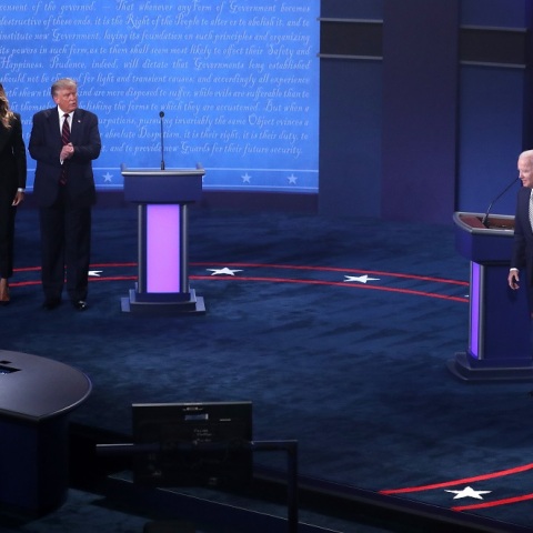 Debate Ντόναλντ Τραμπ- Τζο Μπάιντεν