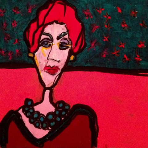 Victor Bakker, The Lady with the Necklace - Untitled