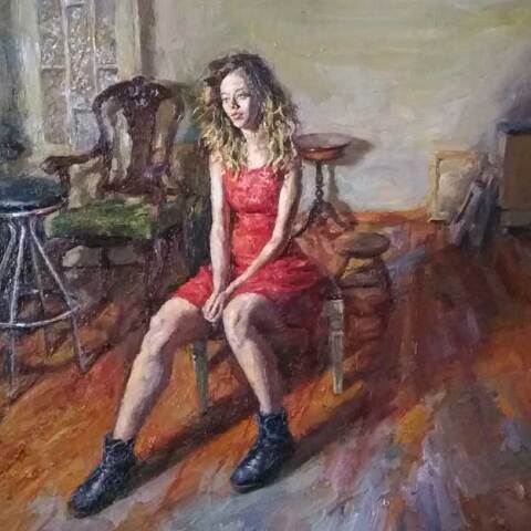 Οκτώ ζωγράφοι για τη γυναίκα @ Skoufa Gallery / Έργο του Στέφανου Δασκαλάκη