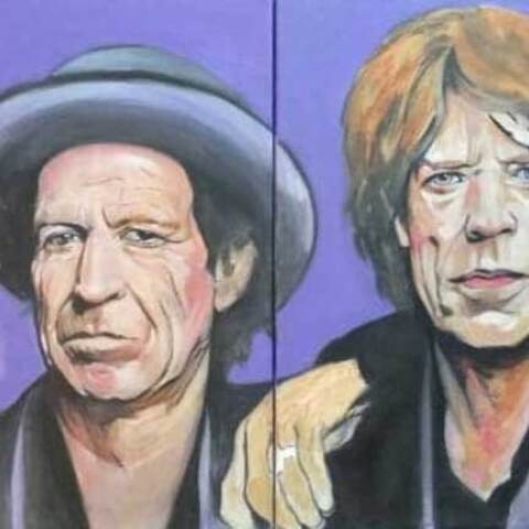 “A ROCK STORY” | Ομαδική έκθεση @ TRII ART HUB // Έργο του Μιχάλη Ελευθερίου