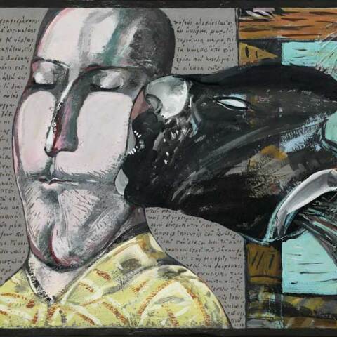 Evripides Art Gallery: ΝΙΚΟΣ ΧΟΥΛΙΑΡΑΣ "ΟΙ ΖΩΓΡΑΦΙΕΣ ΤΗΣ ΕΠΟΜΕΝΗΣ ΜΕΡΑΣ - ΞΑΝΑΒΛΕΠΟΝΤΑΣ ΤΗΝ ΖΩΓΡΑΦΙΚΗ ΤΟΥ" © Katoufas Brothers