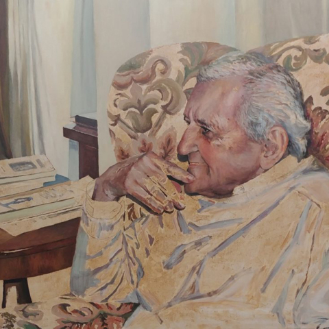 «Ποίηση και ζωγραφική. Τίτος Πατρίκιος» στο Σπίτι της Κύπρου / Έργο της Ντέπης Παυλίδου