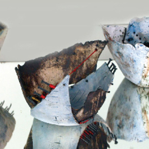 «Τόποι ονείρου - τόποι αλήθειας» στην Γκαλερί Έρση / Έργο της Κλέβες Κρισίκο «Ξεχασμένες φωλιές του ονείρου»