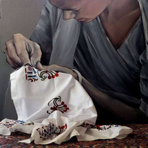 «Τα τετράδια της Πόλης»: Έκθεση ζωγραφικής, Ειρήνη Βογιατζή, Λουτρό των Αέρηδων