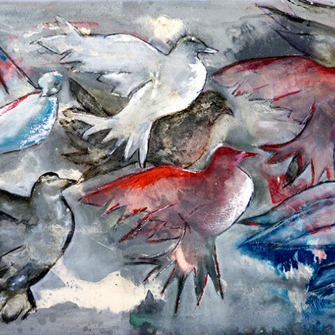 «Όλα είναι ένα» Έκθεση ζωγραφικής της Μάρης Προύζου στο Black Duck