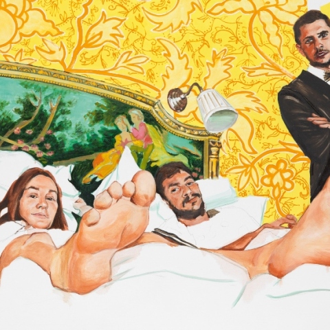 Η Στέλλα Καπεζάνου με το «Baby Οne Μore Time» στην Evripides Art Gallery