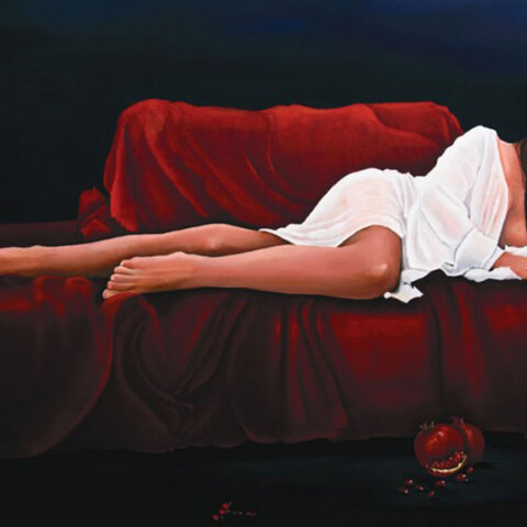 «Η Τεθλασμένη του Κόσμου»: Η έκθεση ζωγραφικής της Ισμήνης Μίχα είναι ένας ύμνος στη γυναίκα 