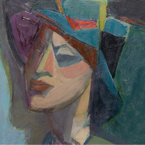 Αναδρομική έκθεση στο ΚΠΙΣΝ: Ελένη Σταθοπούλου - Η Γεωμετρία των Χρωμάτων