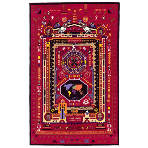 «Επί Τάπητος - Υφάνσεις Δημοκρατίας» στην Kalfayan Galleries