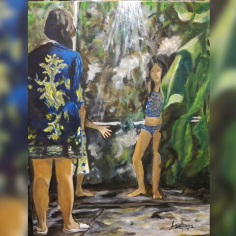 Tο ζωγραφικό έργο της Άννας Τσαπάρα στη Δημοτική Πινακοθήκη Λέφα