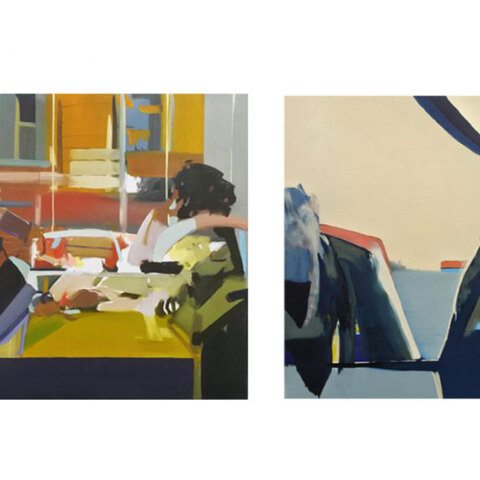 Ο Πάνος Κόλλιας με τις «Ροές» στον Αστρολάβο δεξαμενή