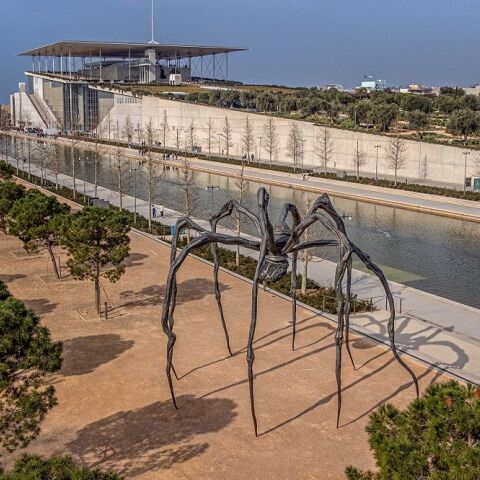 Το τεράστιο γλυπτό αράχνη «Maman» της Louise Bourgeois στο ΚΠΙΣΝ