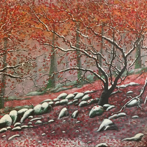 Μαργαρίτα Τελιανίδου - Με τα μάτια της ψυχής μου: Ατομική έκθεση στο Ελληνογαλλικό σύνδεσμο