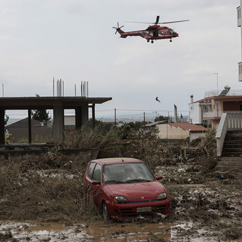  ΠΛΗΜΜΥΡΕΣ ΣΤΗΝ ΕΥΒΟΙΑ / ΚΑΤΑΣΤΡΟΦΕΣ ΣΤΟ ΜΠΟΥΡΤΖΙ 