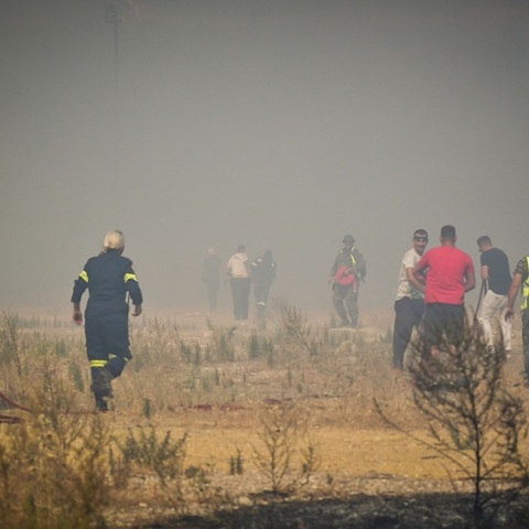 Φωτιά στην περιοχή Ελεκίστρα στην Πάτρα 