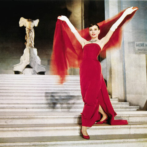 Η Audrey Hepburn στην ταινία του Stanley Donen, Funny Face (1957) 