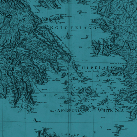 Χάρτης Ελλάδας τον 19ο αιώνα