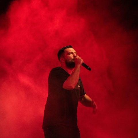 Anser - Στιγμιότυπο από hip hop συναυλία στο Κατράκειο Θέατρο Νίκαιας