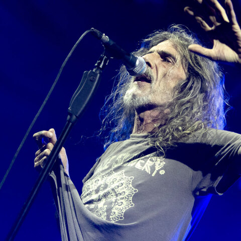 Στιγμιότυπο από τη sold out συναυλία των Nightstalker στην Τεχνόπολη